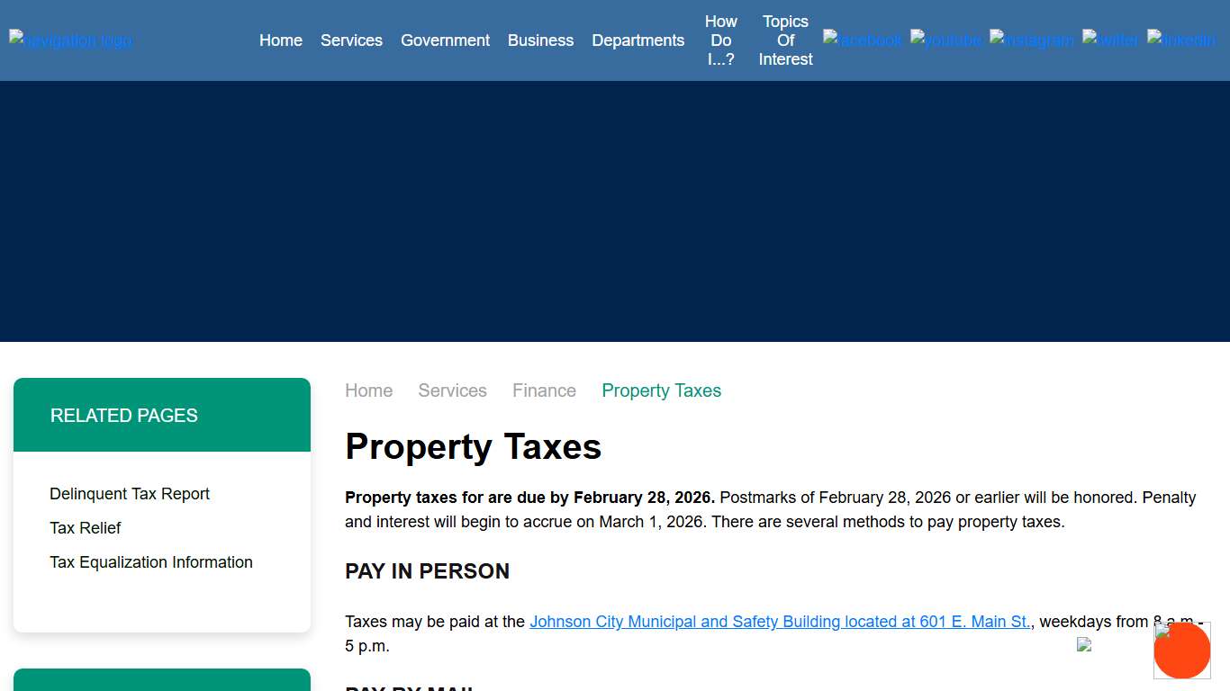 Welcome to Johnson City, TN